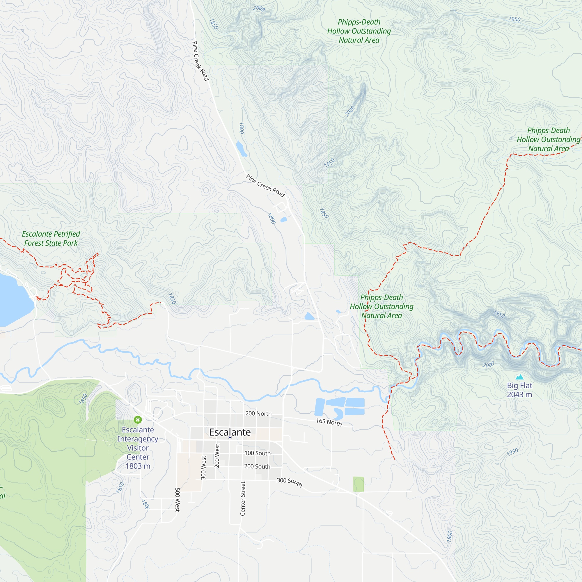 Aspen map