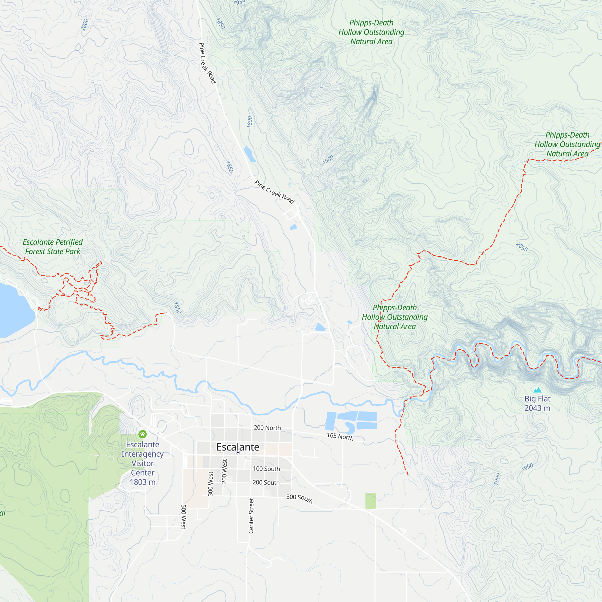 Aspen map