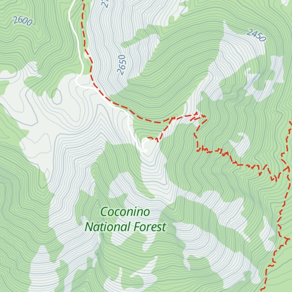 Map of Elden Mountain