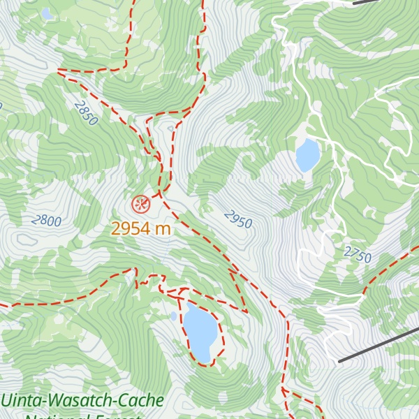 Map of Squaretop