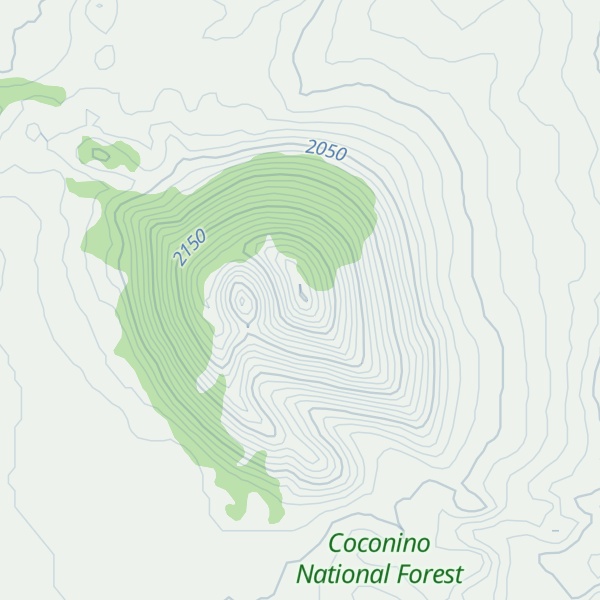 Map of Red Crater