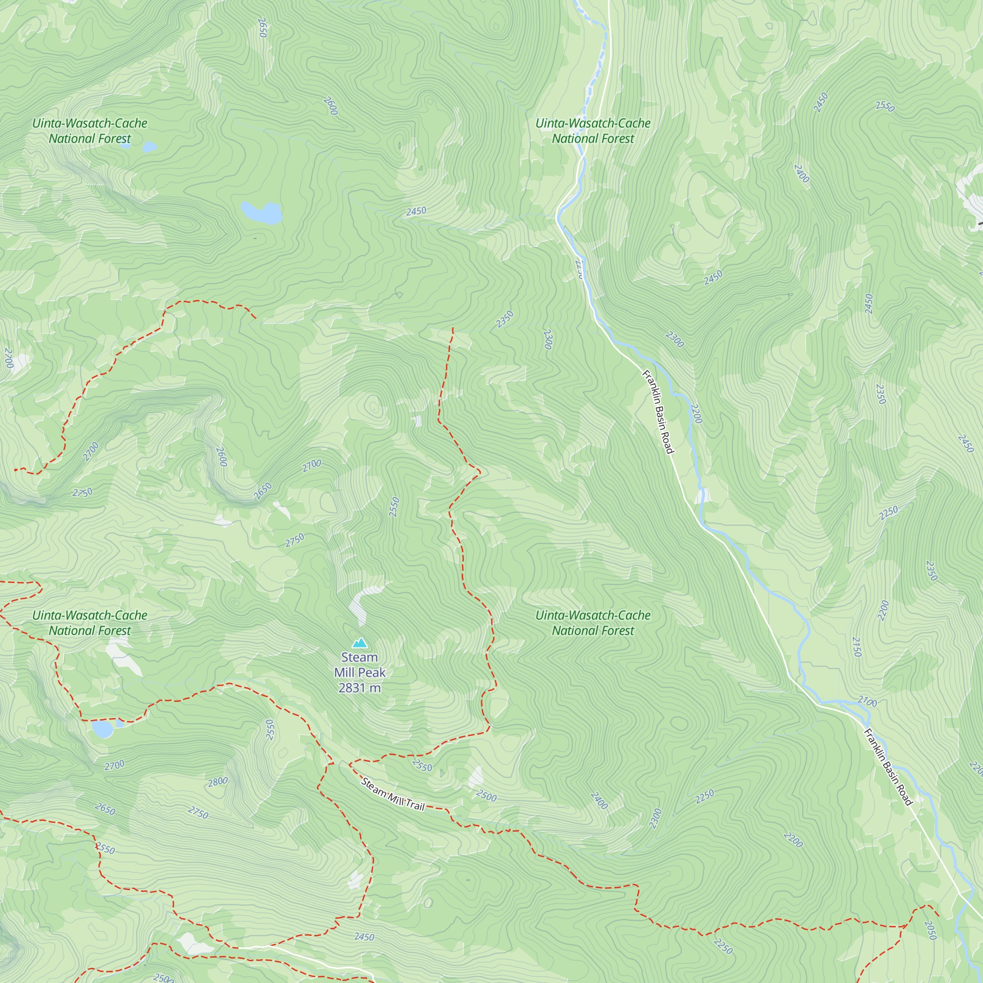 Steam Mill Yurt map