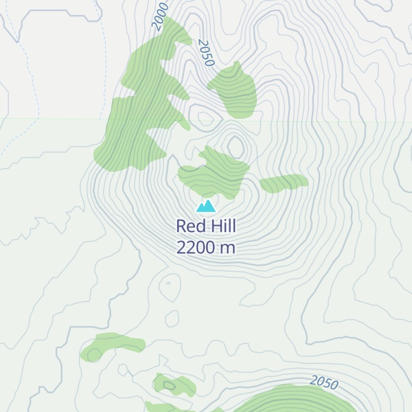 Map of Red Hill