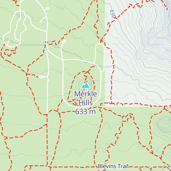 Map of Merkle Hills
