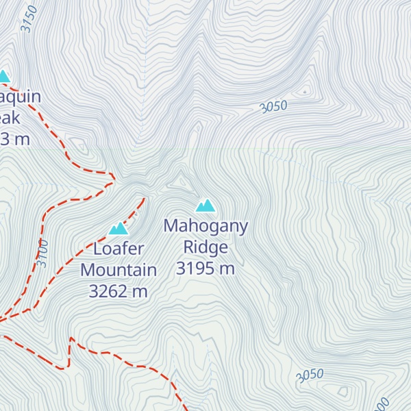 Map of Mahogany Ridge