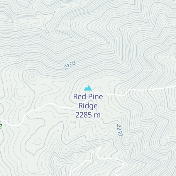 Map of Red Pine Ridge