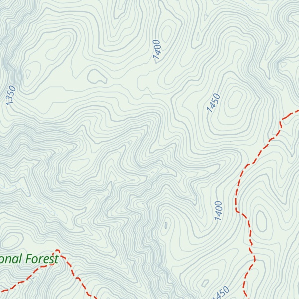 Map of Red Hills