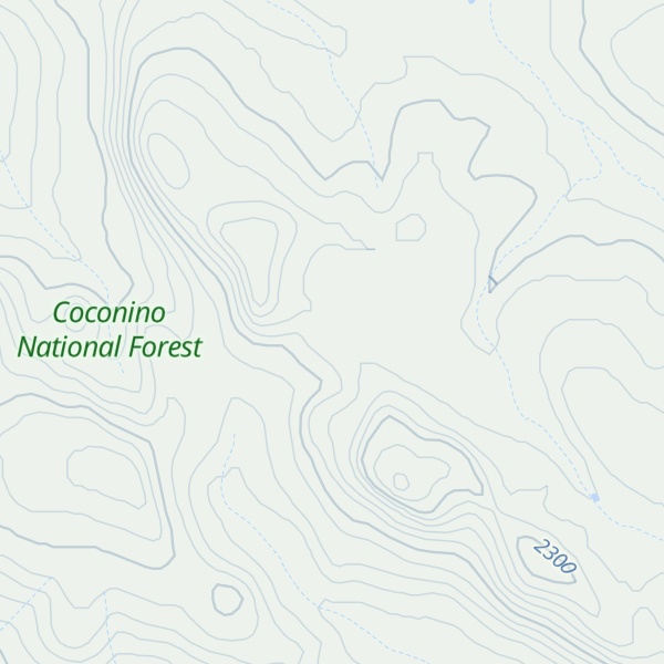 Map of Coulter Ridge