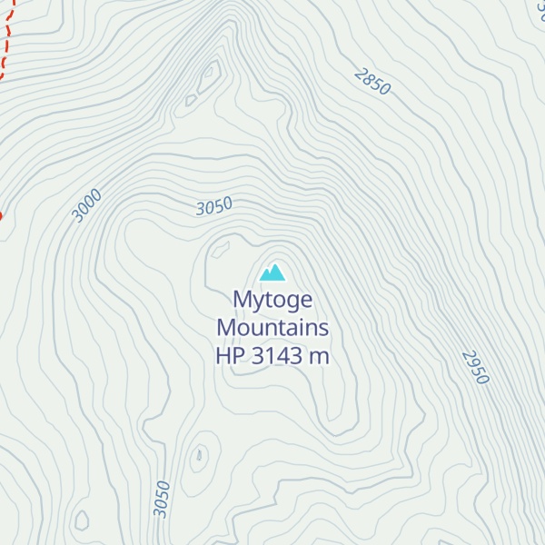 Map of Mytoge Mountains HP