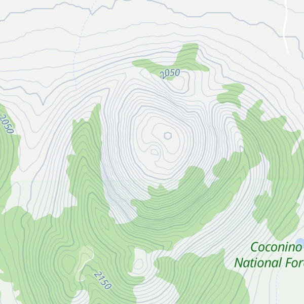 Map of Colton Crater