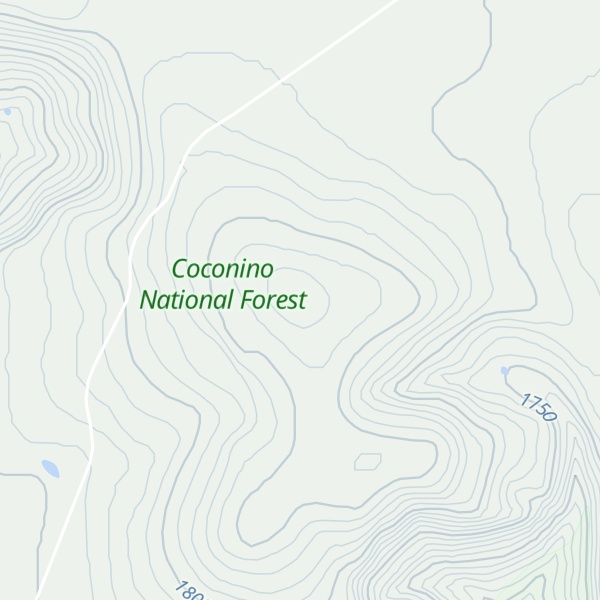 Map of Bald Hill