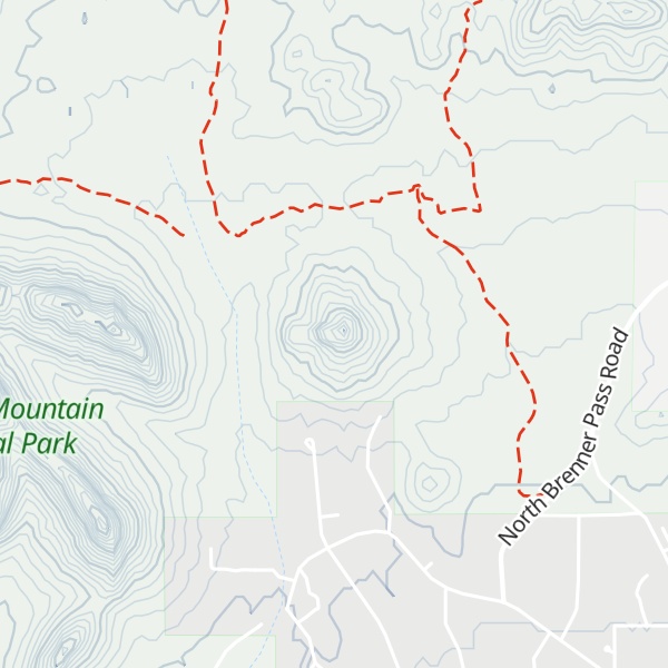 Map of Rock Peak