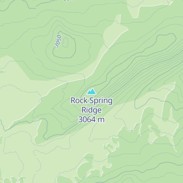Map of Rock Spring Ridge