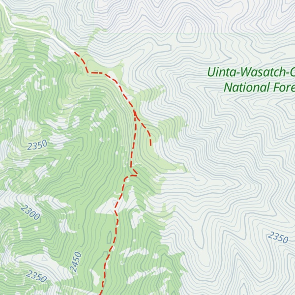 Map of Big Mountain