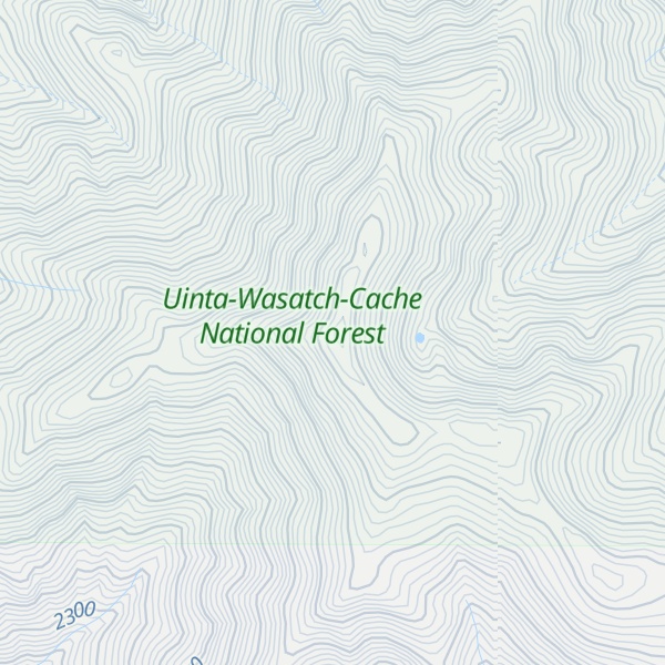 Map of Durst Mountain