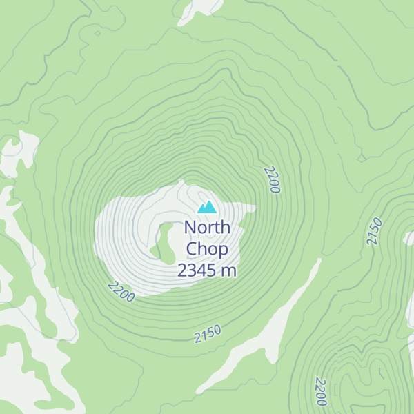 Map of North Chop