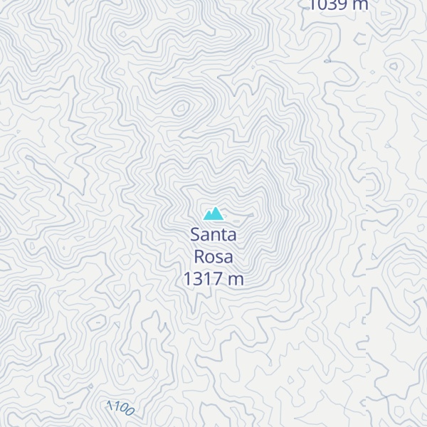 Map of Santa Rosa