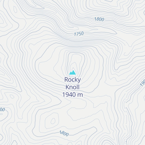 Map of Rocky Knoll