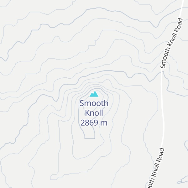Map of Smooth Knoll