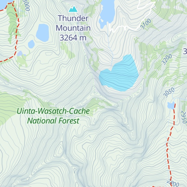 Map of White Baldy