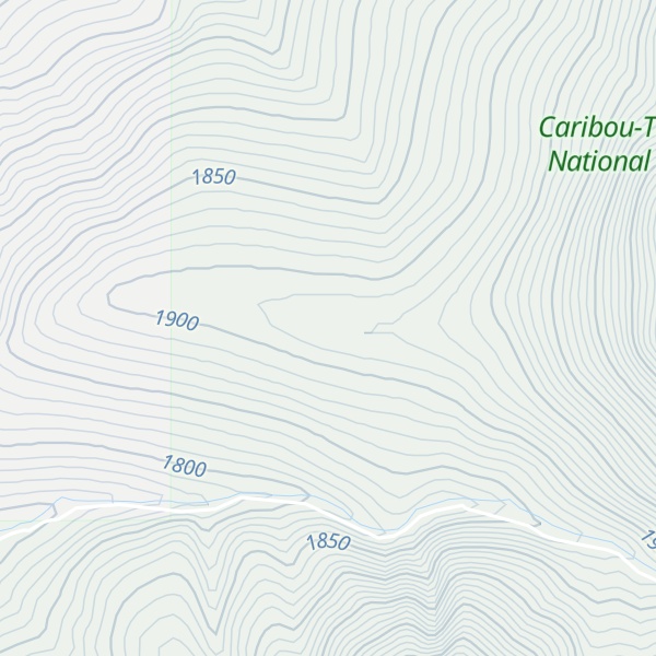 Map of Morgan Ridge