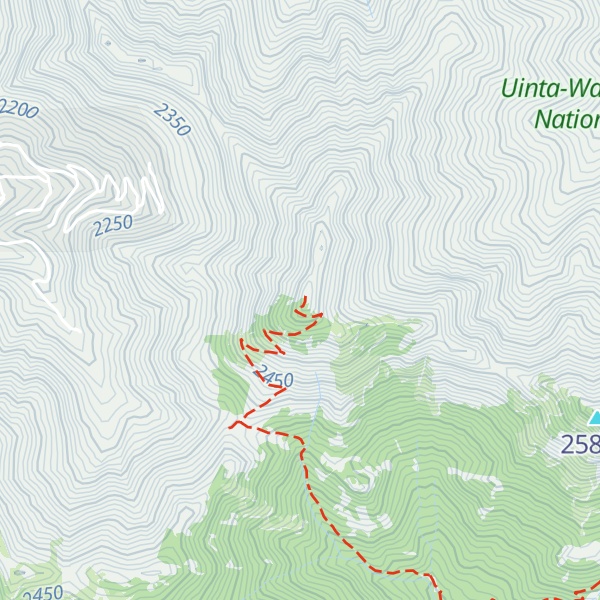 Map of Mount Aire