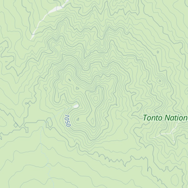 Map of Indian Butte