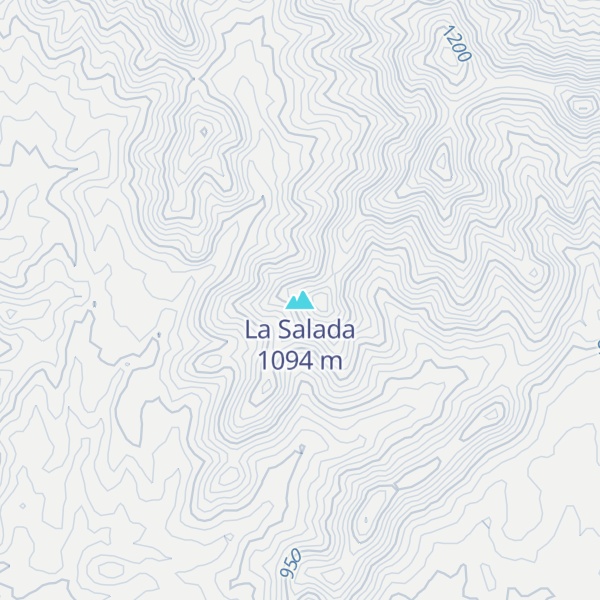 Map of La Salada