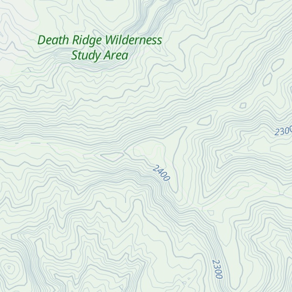 Map of Death Ridge