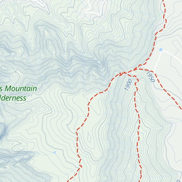 Map of Munds Mountain