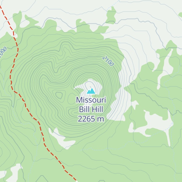 Map of Missouri Bill Hill