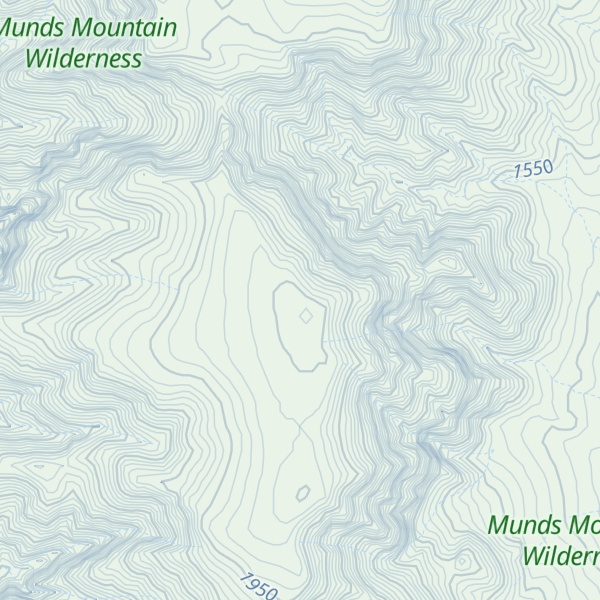 Map of Lee Mountain