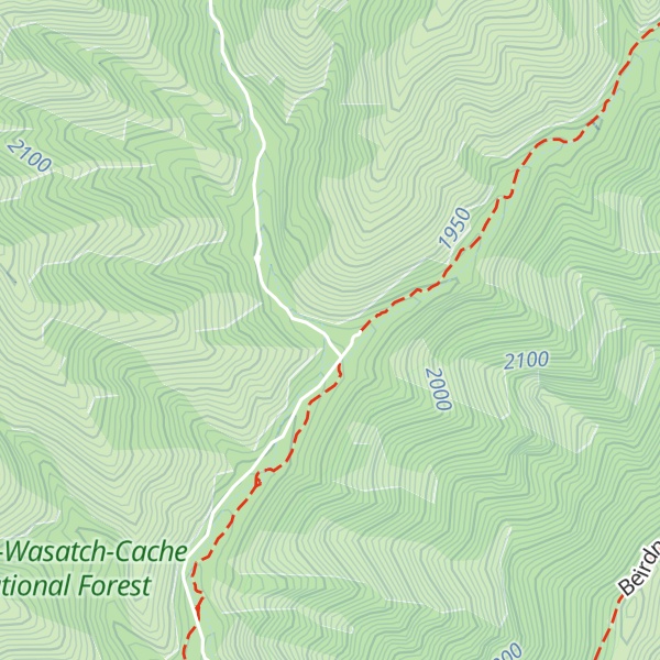 Map of Green Canyon Yurt