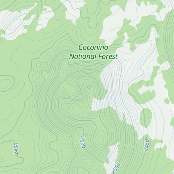 Map of Saddle Mountain