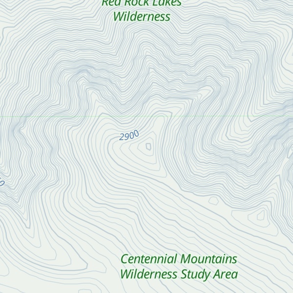Map of Sheep Mountain