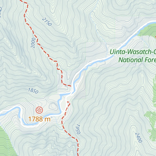 Map of Santa Claus Rock