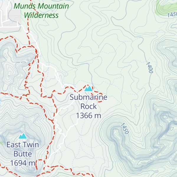 Map of Submarine Rock