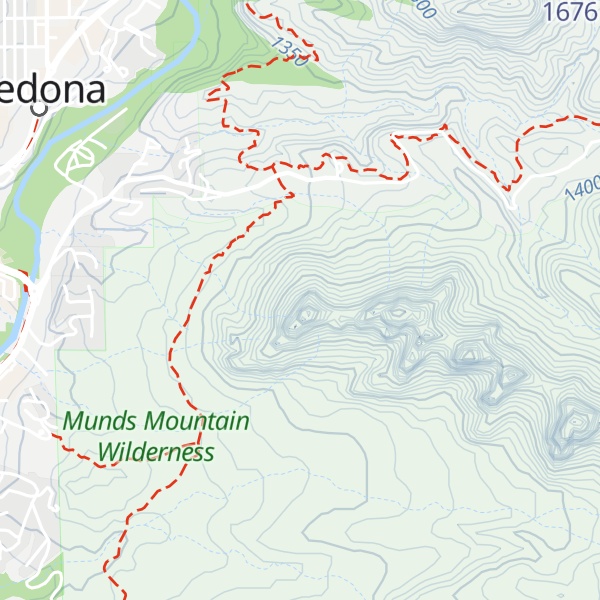 Map of Camel Head Rock