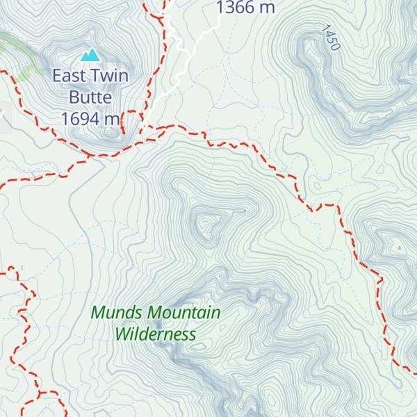 Map of Gibraltar Rock