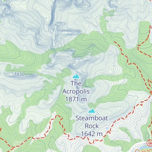 Map of The Acropolis