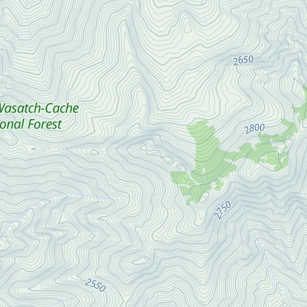 Map of Triangle Peak