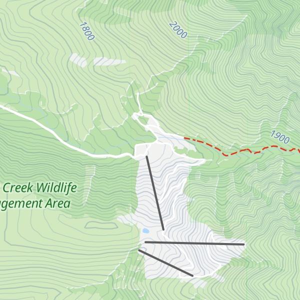 Map of Cherry Peak Lodge