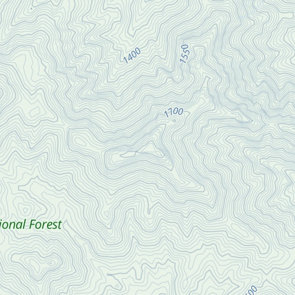 Map of Skeleton Ridge