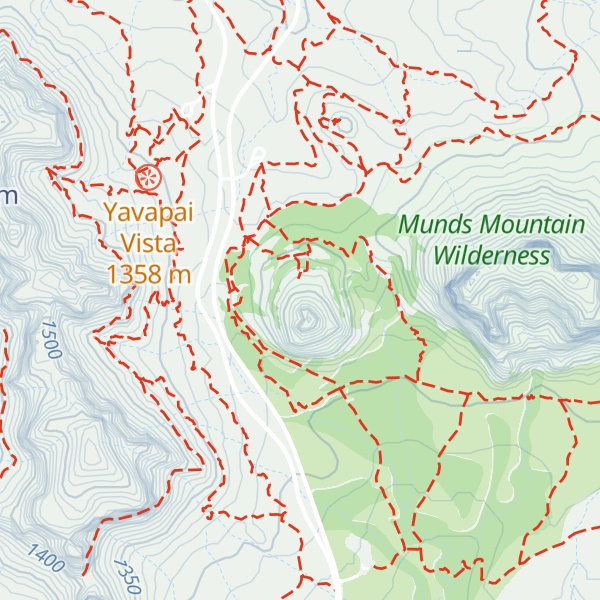 Map of Bell Rock
