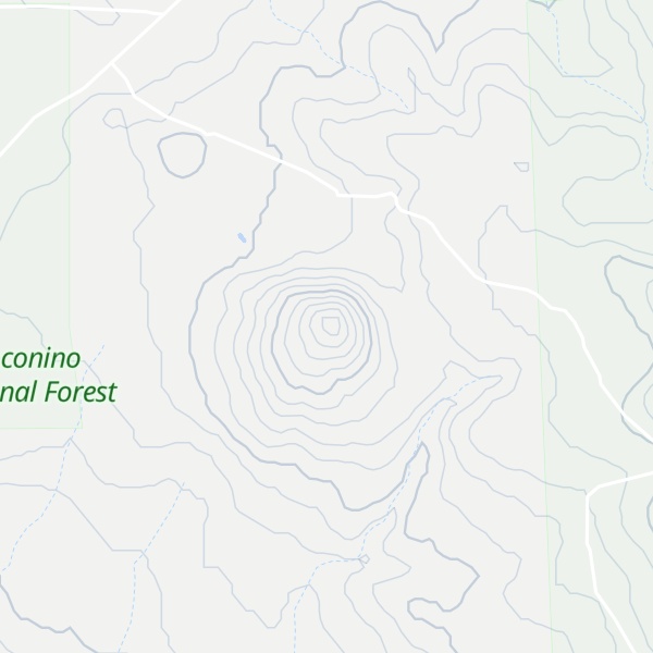 Map of Le Barron Hill