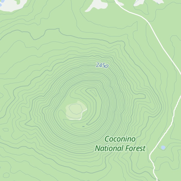 Map of Wing Mountain