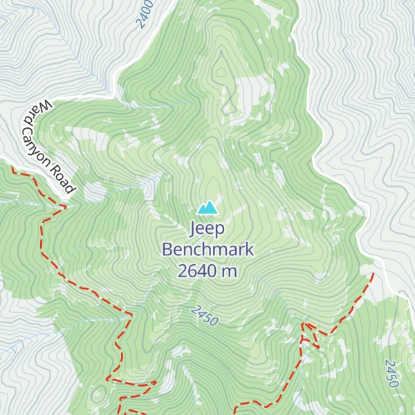 Map of Jeep Benchmark