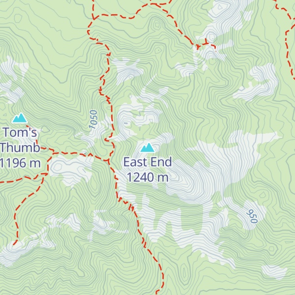 Map of East End