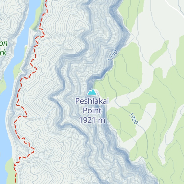 Map of Peshlakai Point