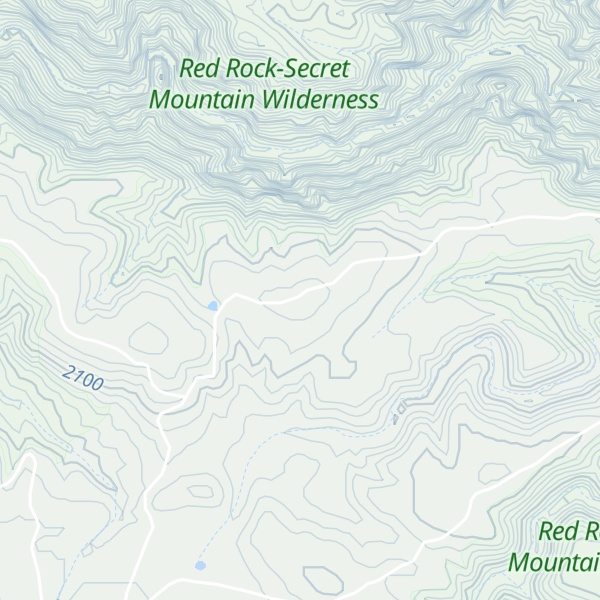 Map of Buzzard Ridge